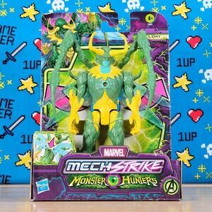 Marvel Mech Strike Monster Hunters Loki w/ Wings 6" Collectible Action Figure
